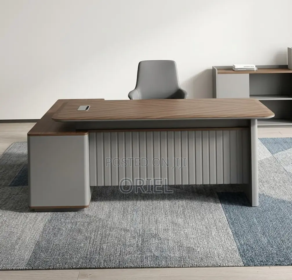 180CM Executive L-Shaped Office Desk : L-Shaped Manager Desk