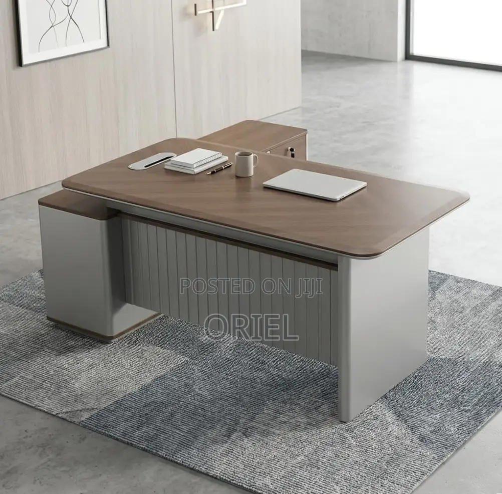 180CM Executive L-Shaped Office Desk : L-Shaped Manager Desk