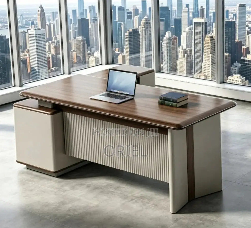 180CM Executive L-Shaped Office Desk : L-Shaped Manager Desk
