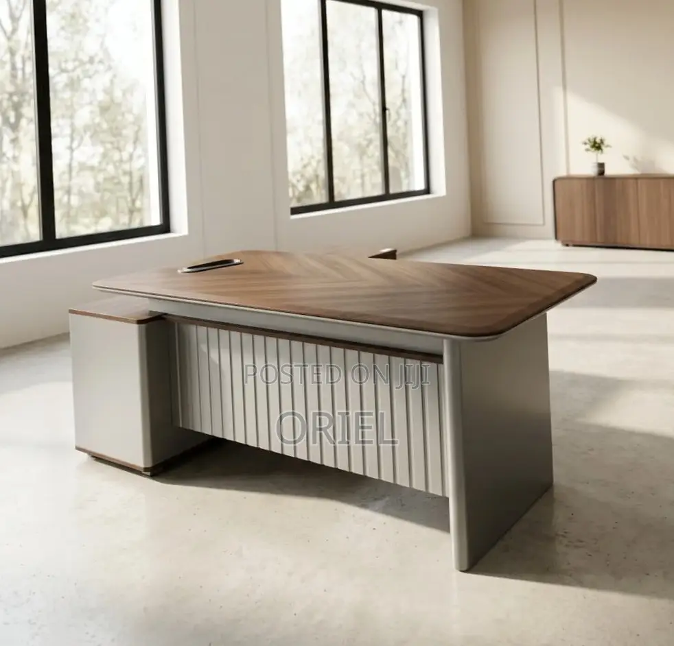 180CM Executive L-Shaped Office Desk : L-Shaped Manager Desk