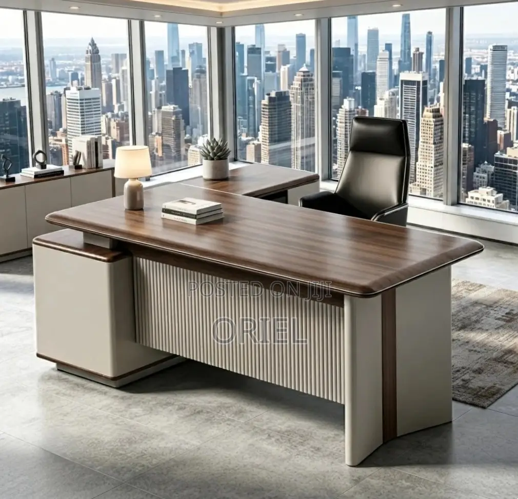 180CM Executive L-Shaped Office Desk : L-Shaped Manager Desk