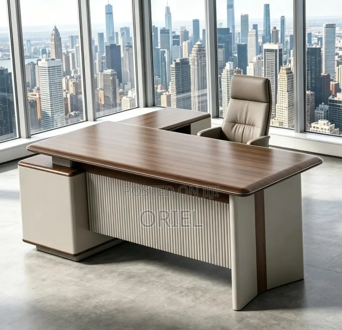 180CM Executive L-Shaped Office Desk : L-Shaped Manager Desk