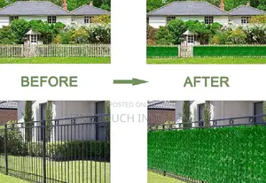 Premium Artificial Balcony Privacy Fence – 3m X 1m
