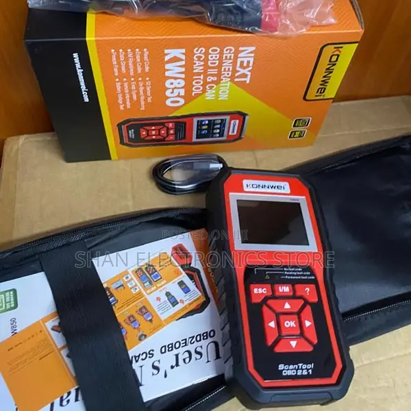 Konnwei KW850 OBDII CAN Car Diagnostic Scan Tool Fault Code Reader