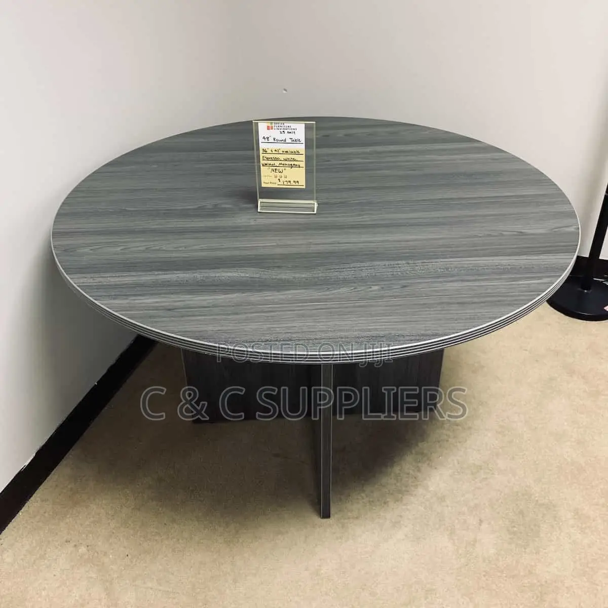 1200mm Round Meeting Table.