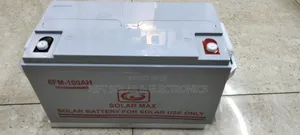 100Ah - 12v Gel Solar Battery Suitable for Home Use