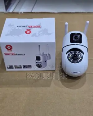 New Wall Mount Bulb Dual Lens Wifi Camera Smart Net