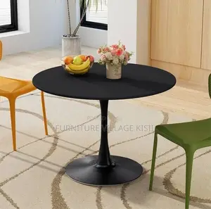 Home Furniture; Modern Black Marble Dining Table