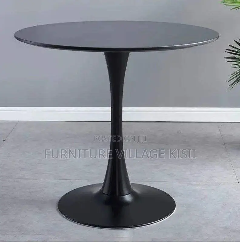 Home Furniture; Modern Black Marble Dining Table