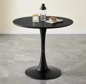 Home Furniture; Modern Black Marble Dining Table