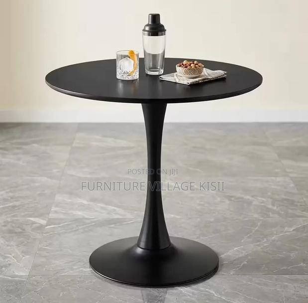 Home Furniture; Modern Black Marble Dining Table