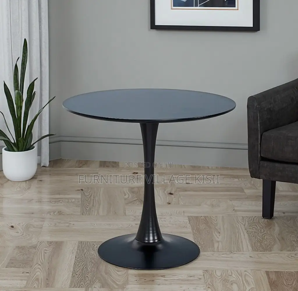 Home Furniture; Modern Black Marble Dining Table