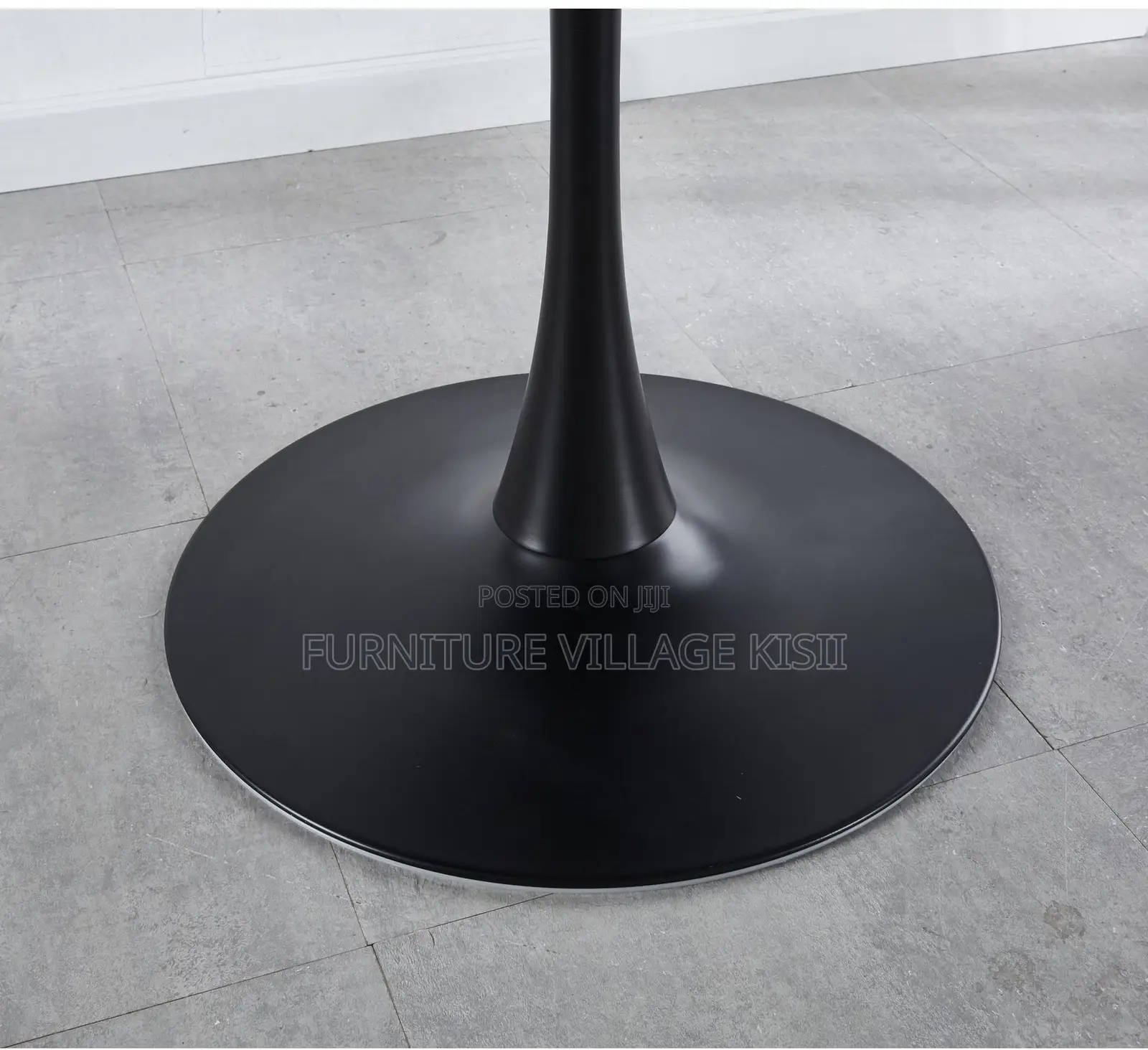 Home Furniture; Modern Black Marble Dining Table