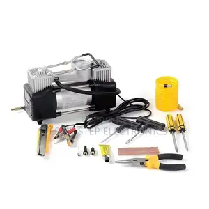 Tyre Air Inflator 12V Double Cylinder Car Air Compressor Pump