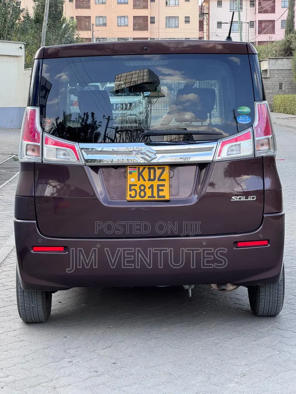 Suzuki Solio 2020 Burgundy