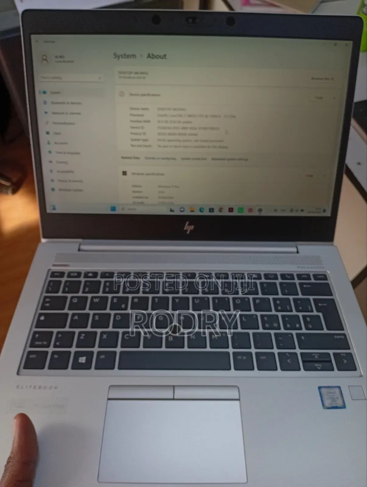Laptop HP EliteBook 830 G6 16GB Intel Core i7 SSD 512GB
