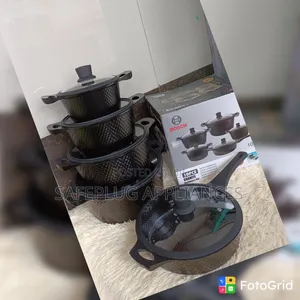 Bosch Granite Cooking Pot–Heavy-Duty Kitchen Sufuria for Modern Homes