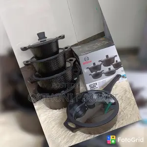 Bosch Granite Cooking Pot–Heavy-Duty Kitchen Sufuria for Modern Homes