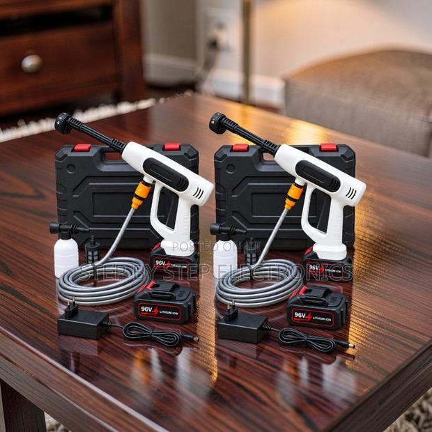 Portable Powerful Cordless POWERFUL High Pressure Car Washer Gun