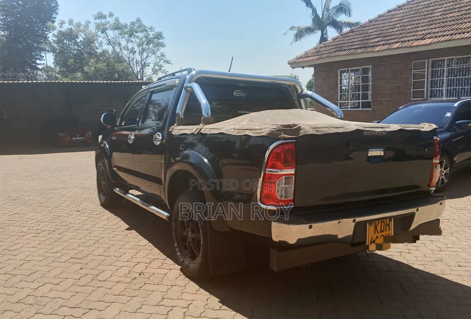 Toyota Hilux 3.0 D-4D 4x4 2015 Black