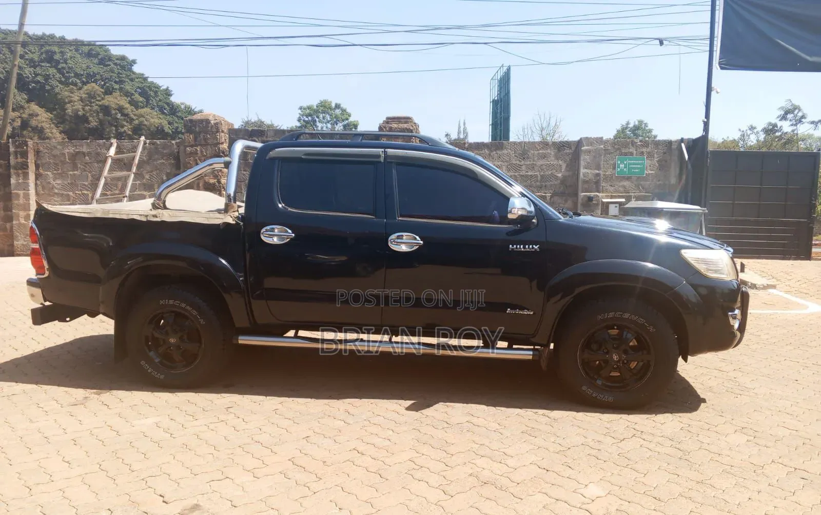 Toyota Hilux 3.0 D-4D 4x4 2015 Black