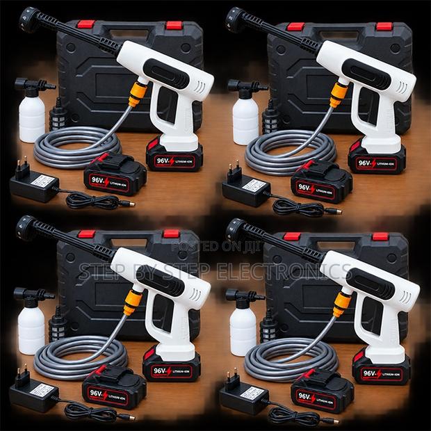 Portable High Quality Cordless POWERFUL High Pressure Car Washer Gun