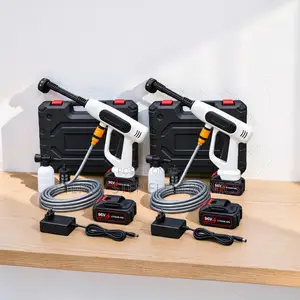 Portable Top Quality Cordless POWERFUL High Pressure Car Washer Gun