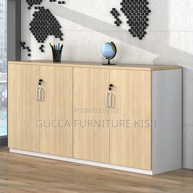 Credenza Cabinet; 4-Door Office Filling Credenza Cabinet - thumbnail 10
