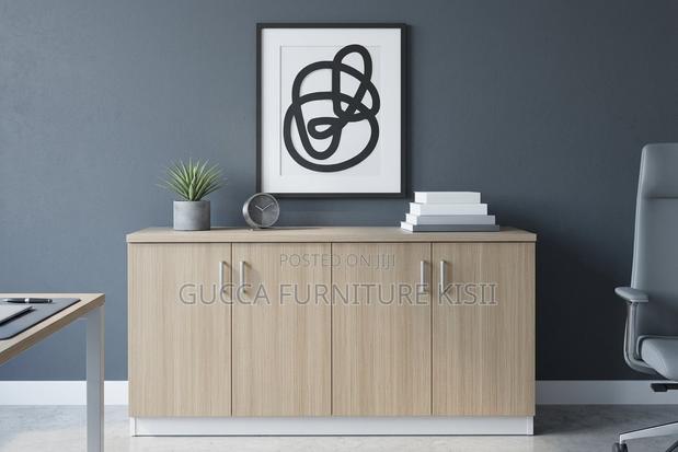 Credenza Cabinet; 4-Door Office Filling Credenza Cabinet - thumbnail 8