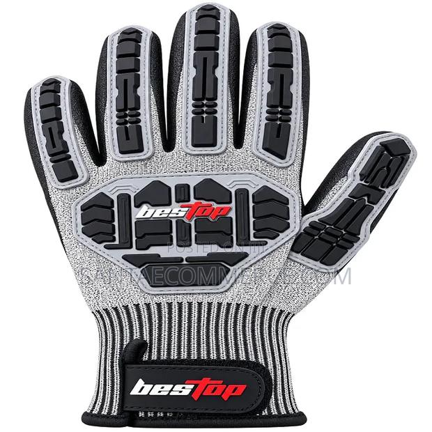 Bestop Safety Work Gloves With TPR Knuckle, Finger & Thumb Protection - main view