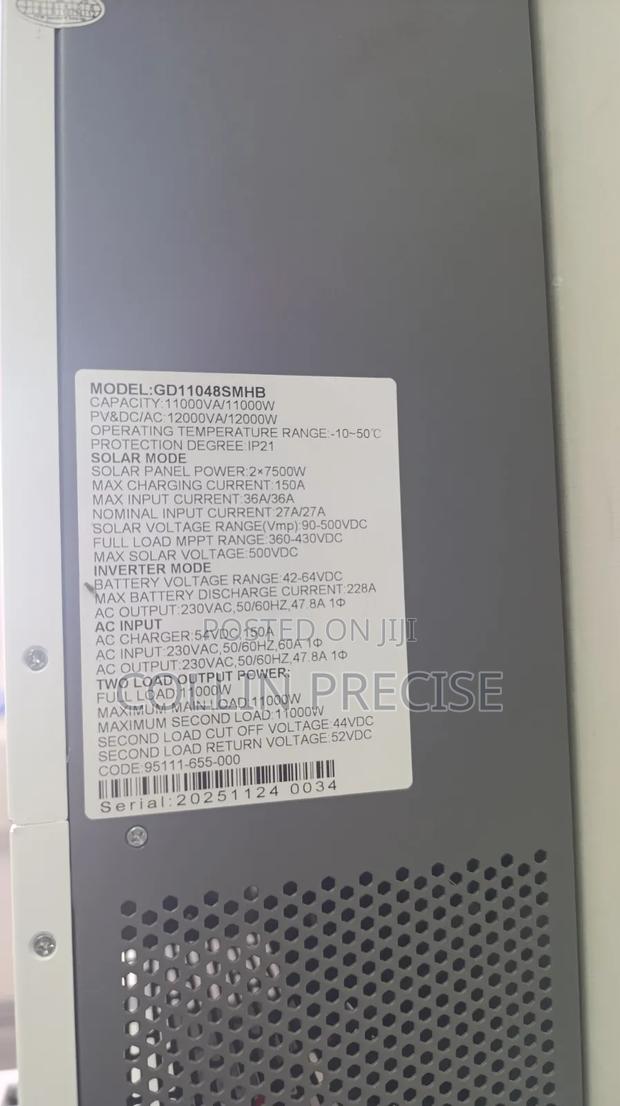 11Kw Hybrid Inverter High Frequency - thumbnail 2
