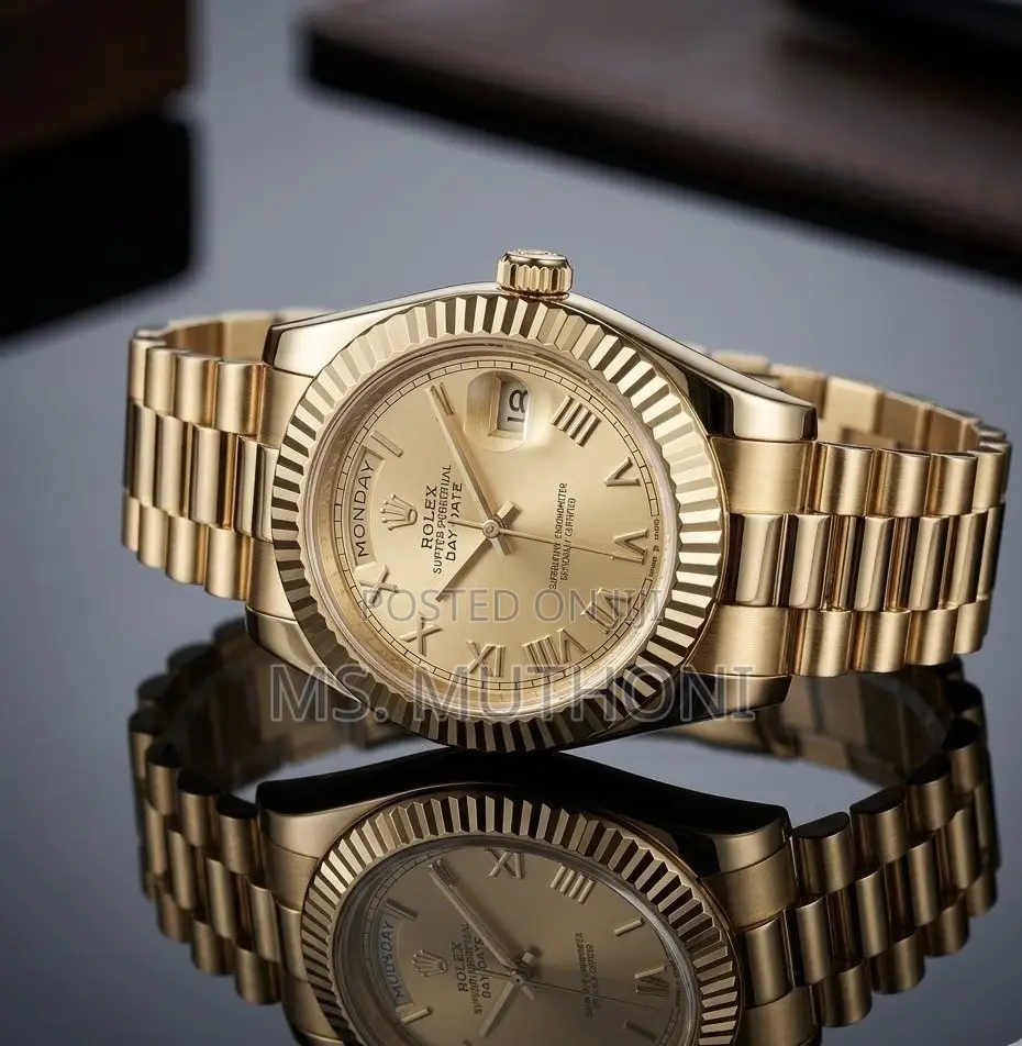 Solid 18k Yellow Gold Automatic Rolex Presidential