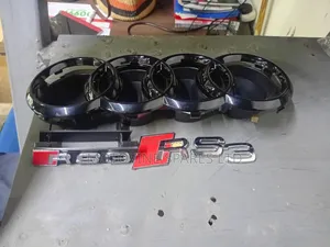 Audi Logos and Rs Emblems