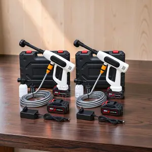 Portable Deep Cleaning Cordless POWERFUL High Pressure Car Washer Gun