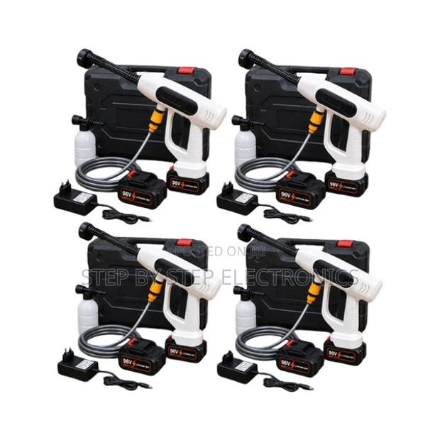 Portable Deep Cleaning Cordless POWERFUL High Pressure Car Washer Gun - thumbnail 2