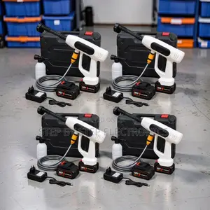 Portable Adjustable Cordless POWERFUL High Pressure Car Washer Gun