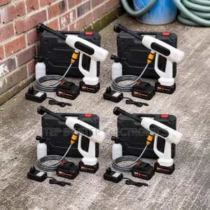 Portable Adjustable Cordless POWERFUL High Pressure Car Washer Gun