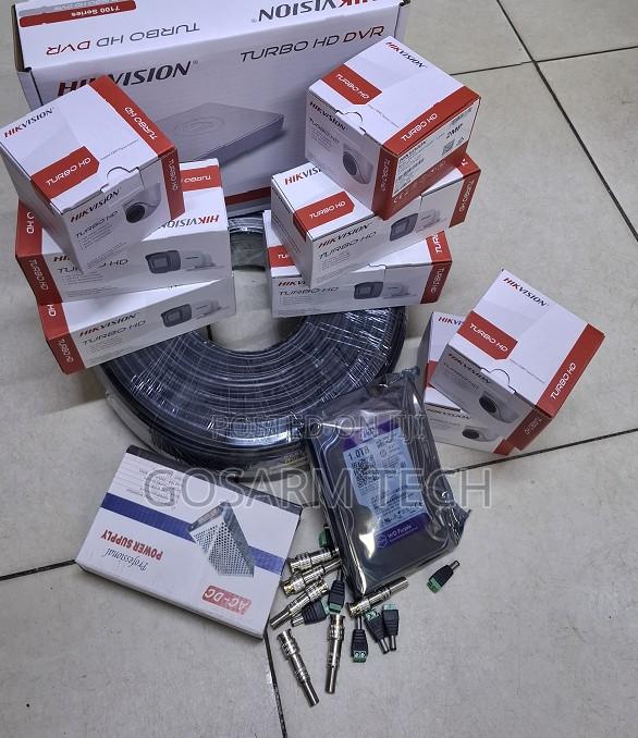 Professional Hikvision 8Channel 8-Camera CCTV Security System