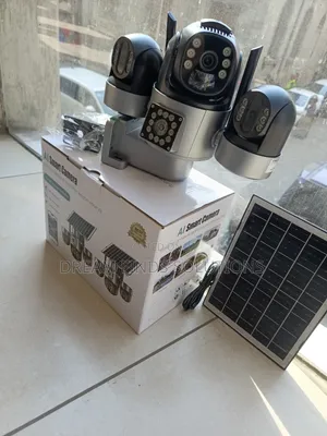Tri-View Shield: Ultimate Solar PTZ Camera,💫💫🔥