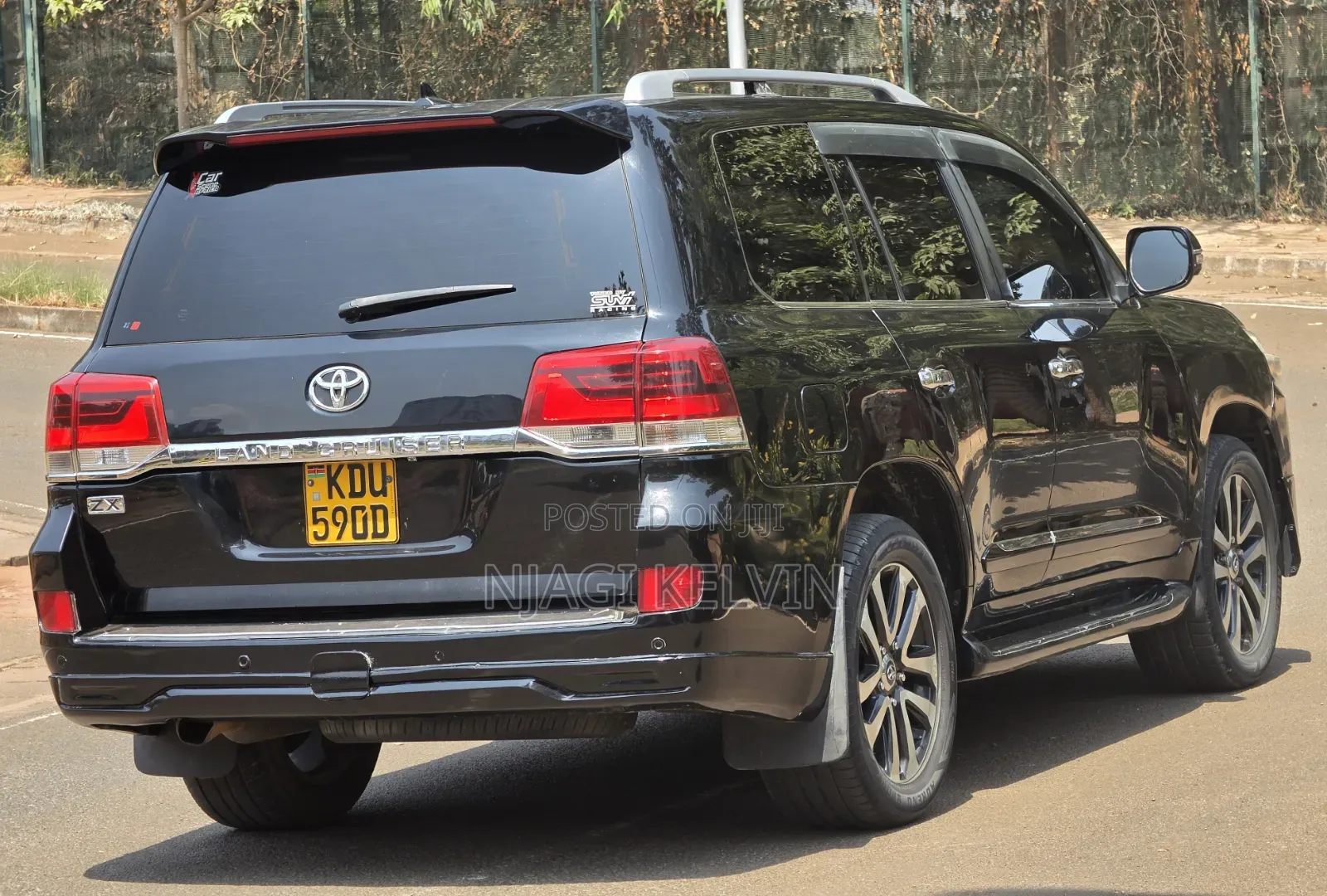 Toyota Land Cruiser 4.6 V8 ZX 2011 Black