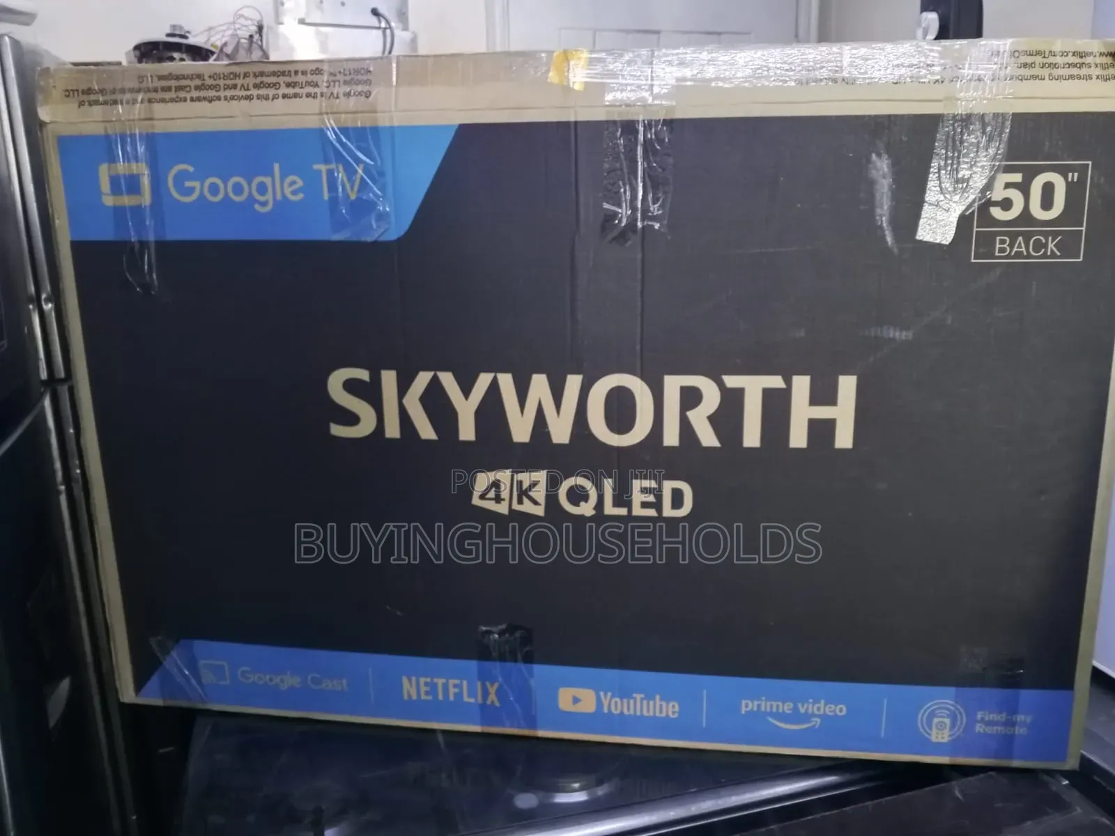 Skyworth 50" QLED Google TV Model:50Q6500G