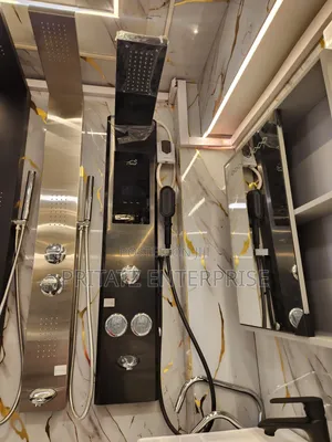 Modern Concealed Shower With Pump