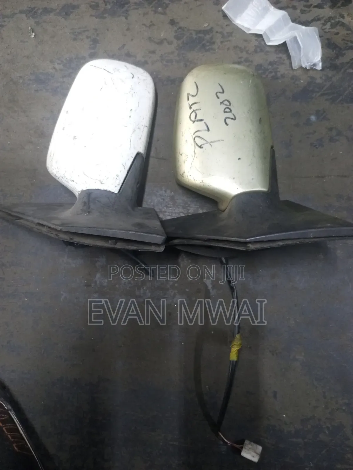 Toyota Vitz 2003 Left Side Mirror Available