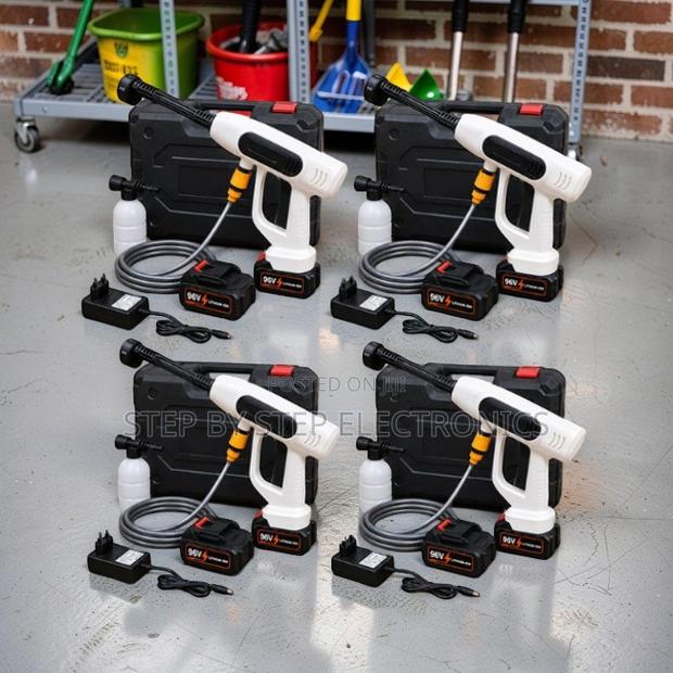 Portable Professional Cordless POWERFUL High Pressure Car Washer Gun