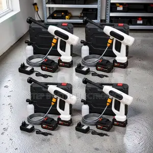 Portable High Flow Cordless POWERFUL High Pressure Car Washer Gun