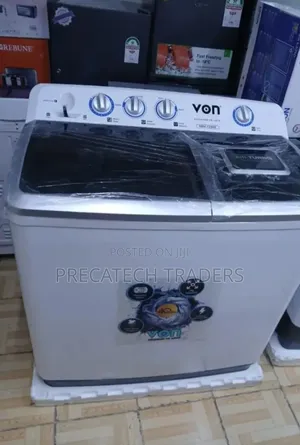 Von 13KG Twin Tub Washing Machine – VWM-13AHK