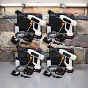 Portable Premium Build Cordless POWERFUL High Pressure Car Washer Gun