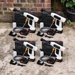 Portable Premium Build Cordless POWERFUL High Pressure Car Washer Gun