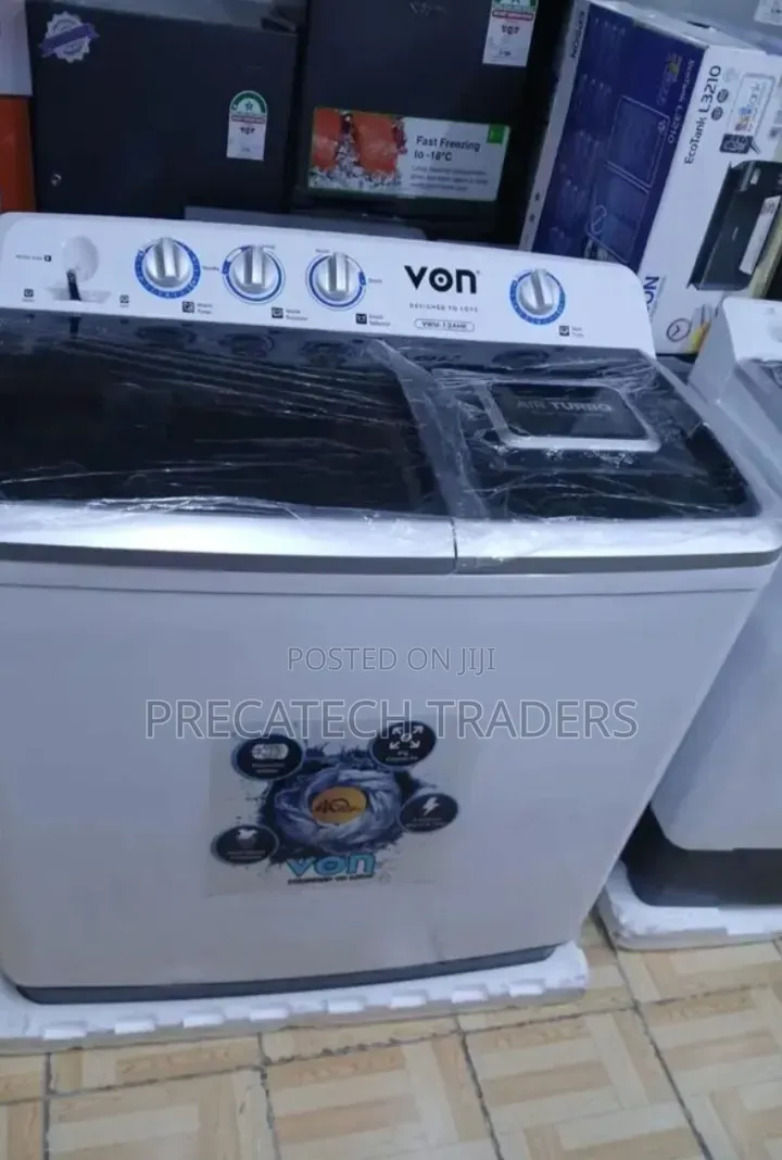 Von 13KG Twin Tub Washing Machine – Brand New