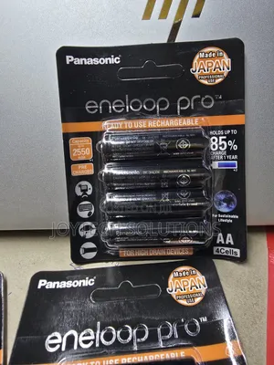 Panasonic Eneloop Pro AA 2550mAh Rechargeable Batteries – High Drain